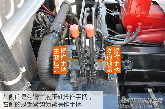 东风勾臂式垃圾车操作手柄 东风勾臂式垃圾车操作手柄