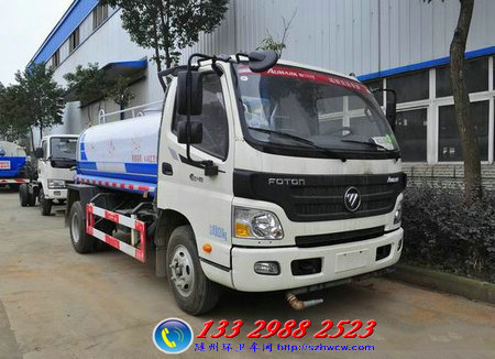 福田欧马可5吨洒水车 福田欧马可5吨洒水车